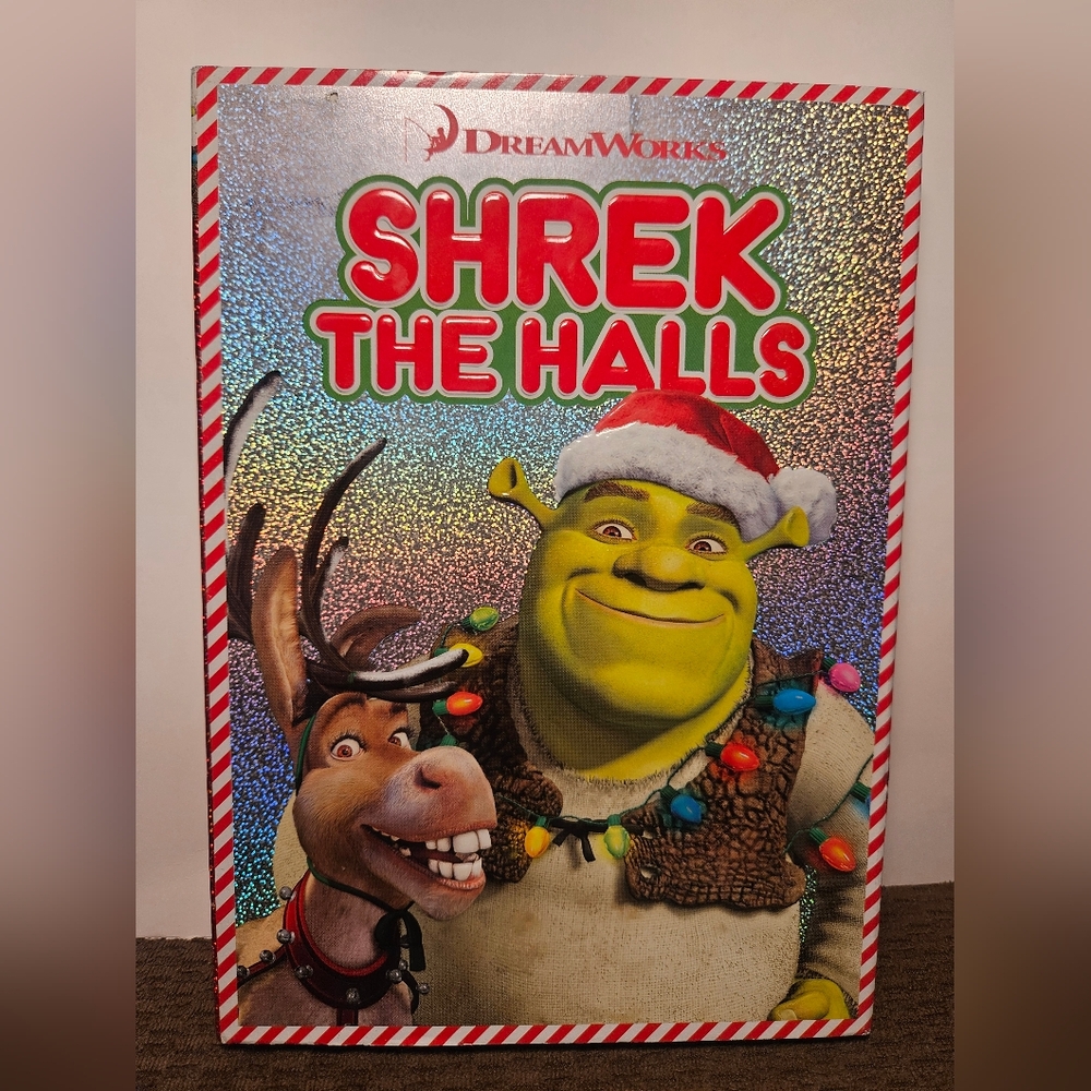 Shrek the Halls DVD Dreamworks Family Movie Night Christmas Holiday